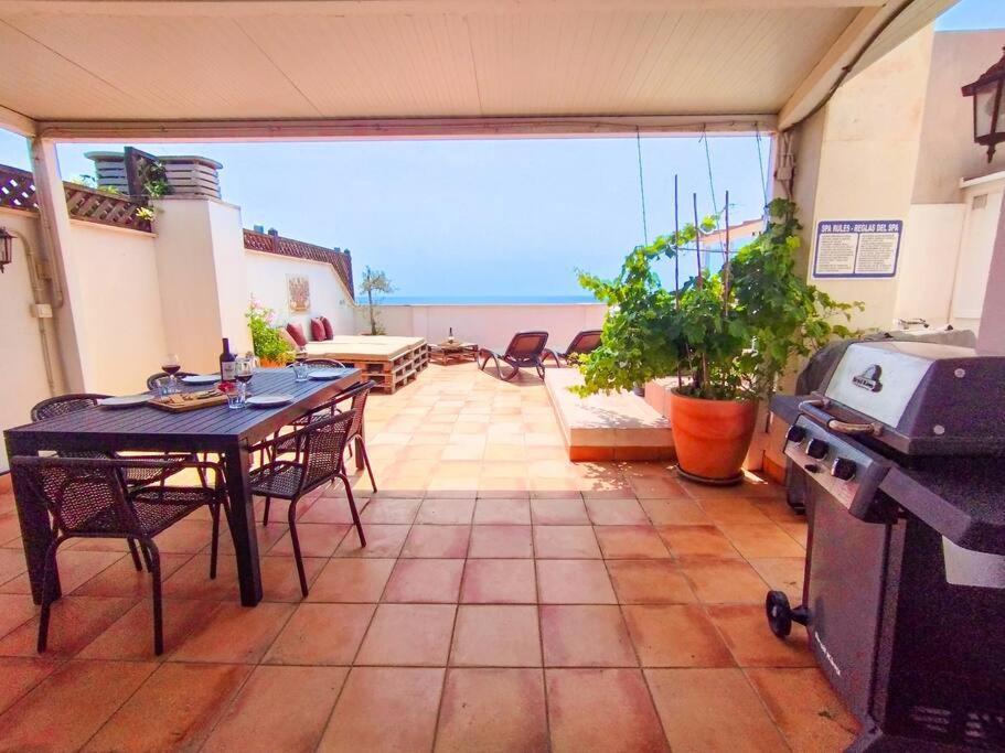 Penthouse With Jacuzzi And Spectacular Sea Views Nerja Exterior foto