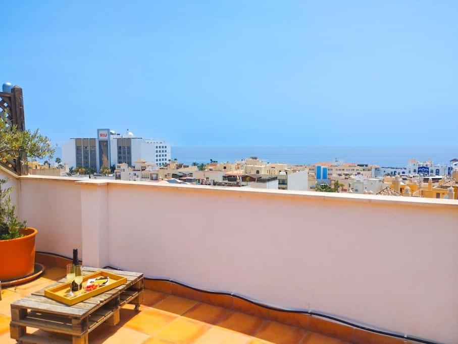 Penthouse With Jacuzzi And Spectacular Sea Views Nerja Exterior foto