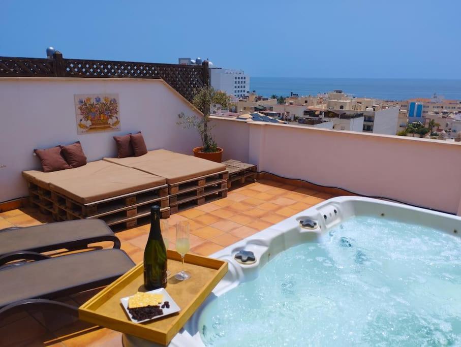 Penthouse With Jacuzzi And Spectacular Sea Views Nerja Exterior foto