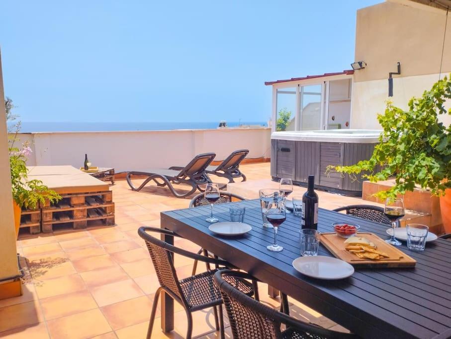 Penthouse With Jacuzzi And Spectacular Sea Views Nerja Exterior foto